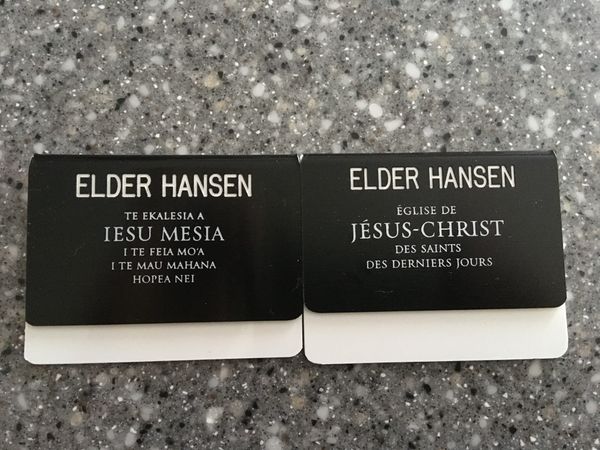 Officially a full-time missionary